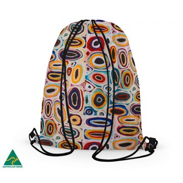 Aboriginal Art | Drawstring Bag | Gladys Kuru Bidu